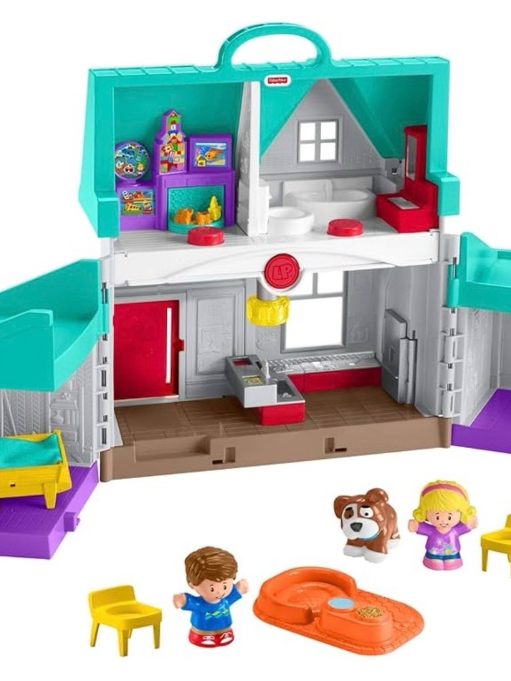 Fisher-Price Little People Big Helpers Fold-Up Playhouse - Picture 8 of 11
